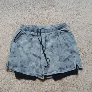 Lululemon Athethic Shorts With Liner